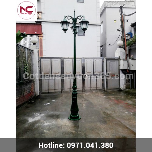 cot den san vuon dc02, cột đèn sân vườn tại vĩnh phúc