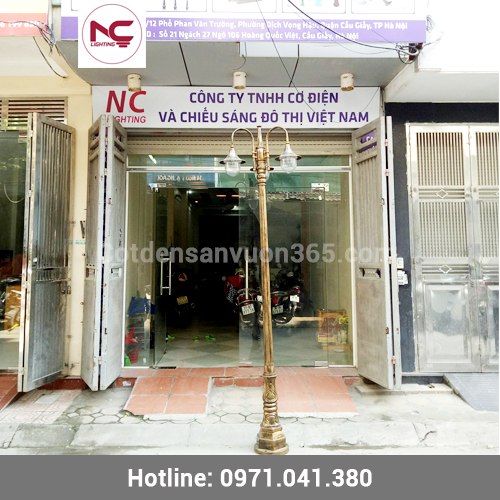 cot den san vuon dc02, cột đèn sân vườn tại vĩnh phúc