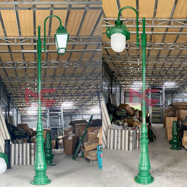 cột đèn trang trí sân vườn 1 bóng DC 06, bán cột đèn sân vườn, Cột đèn sân vườn 1 bóng