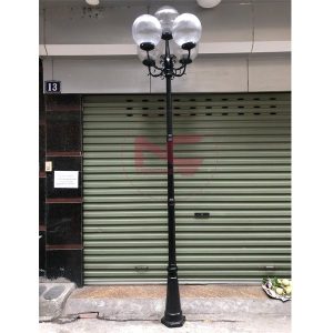 cột đèn trang trí sân vườn 1 bóng, Cột đèn sân vườn 5 bóng