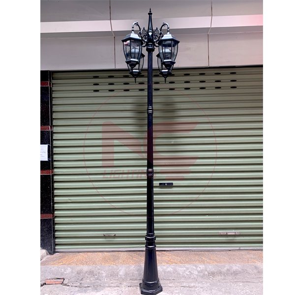 cột đèn trang trí sân vườn 1 bóng, đèn vách sân vườn