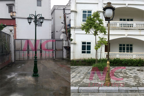 Cột đèn sân vườn DC06