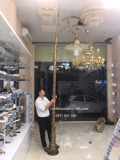 Cột đèn sân vườn 1 bóng