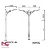 Cột đèn chiếu sáng NC-03