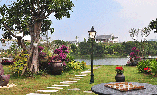 Cột đèn sân vườn 1 bóng