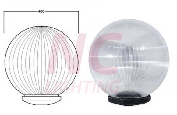 Chi tiết cấu tạo đèn cầu sọc