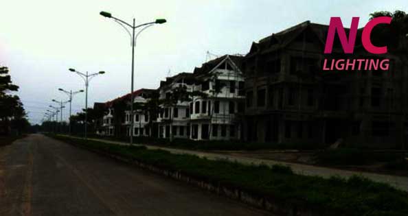 Mẫu trụ đèn đường cao áp NC - 07