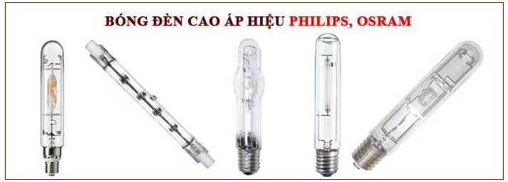 Các loại bóng đèn cao áp 