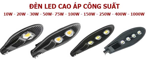 Đèn led cao áp sử dụng chấn lưu điện tử