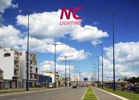 Bán cột đèn cao áp chân đế gang