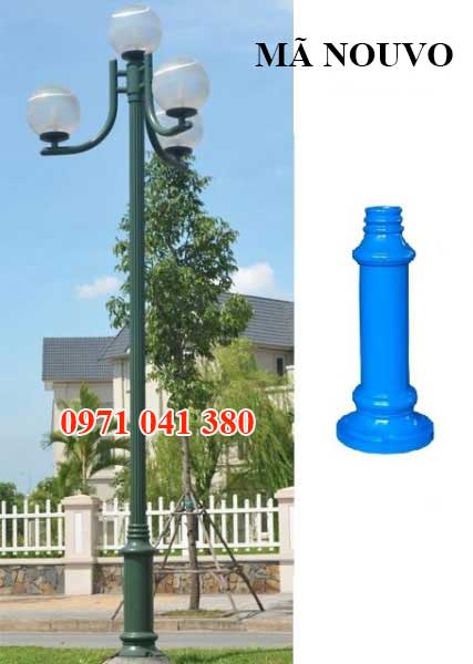 Hình ảnh cột đèn sân vườn NOUVO