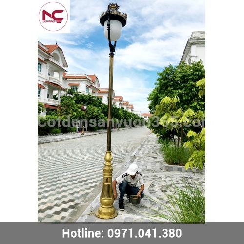 cot den san vuon dc06 gia re, cột đèn sân vườn tại bắc giang