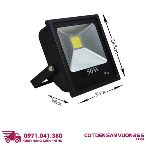 Đèn Pha Led PNC-01 P=50W Cột đèn sân vườn 365