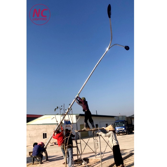 Cột đèn cao áp tròn côn