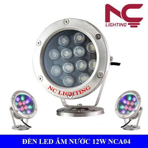 Đèn Led Âm Nước NCA-04 RGB, P=12W NC Lighting