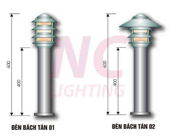 thiết kế bản vẽ đèn nấm bách tán