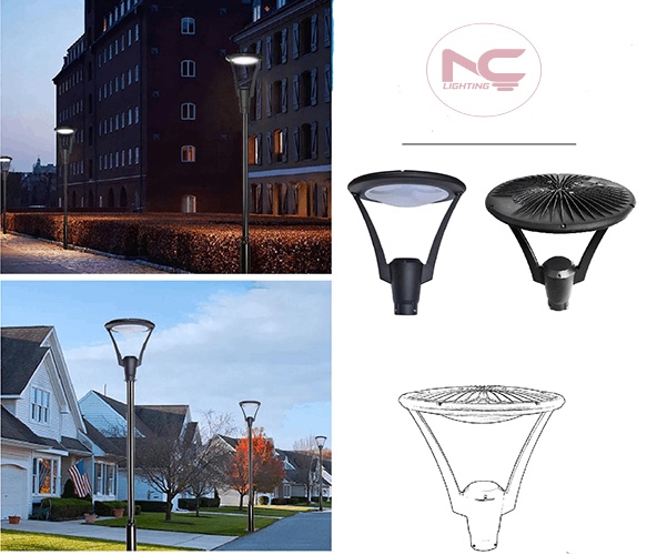 đầu nấm mika tán quang DN18