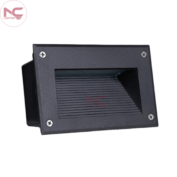 Mẫu Đèn Âm Cầu Thang Vuông ACTV