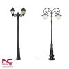 Cột đèn sân vườn 2 bóng
