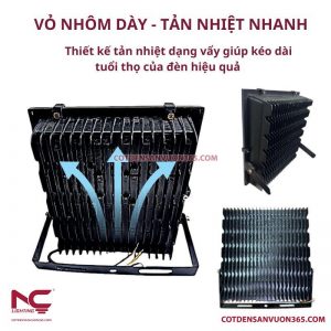 Đèn Pha Led PNC-02 P=100W