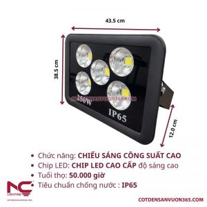 Đèn pha led 250W PNC39 20 Đèn pha led 250W PNC39
