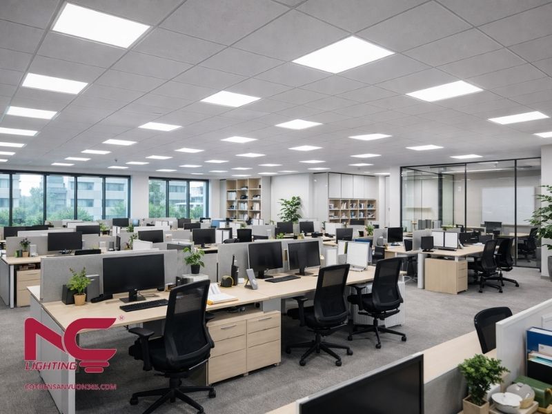 chiếu sáng văn phòng