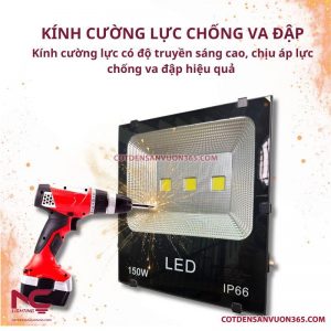 Đèn Pha Led PNC-04 P=150W 12 Đèn Pha Led PNC-04 P=150W