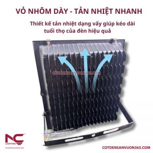 Đèn Pha Led PNC-04 P=150W 15 Đèn Pha Led PNC-04 P=150W